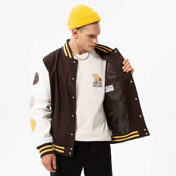 Vīriešu jaka NEW ERA JAKA HERITAGE VARSITY NE NEW ERA BRSOFW 60284780 krāsa brūna