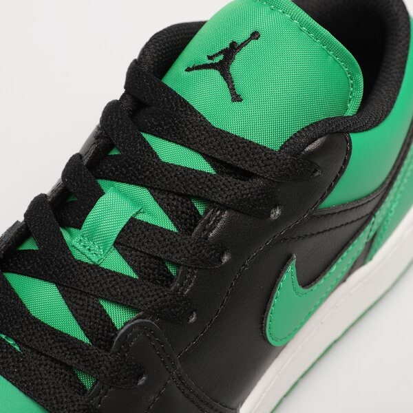 Sporta apavi bērniem AIR JORDAN 1 LOW  553560-065 krāsa melna