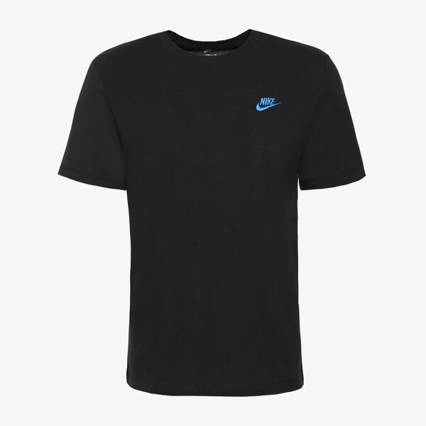 Vīriešu t krekli NIKE T-KREKLS CORE TEE BLK/BLU TEE fd1184-010 krāsa melna