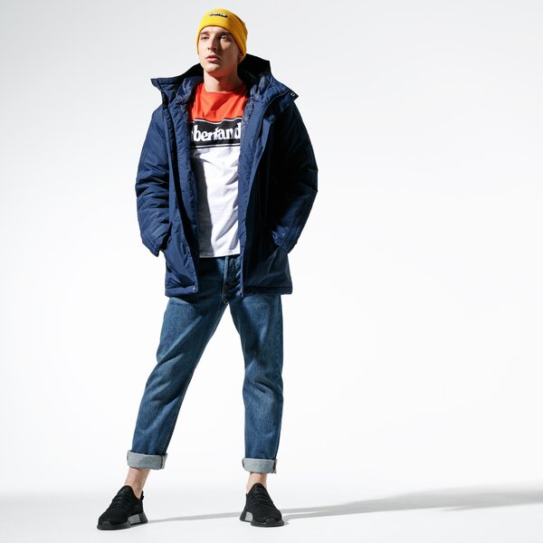 Ziemas jaka vīriešiem ADIDAS JAKA FUR PARKA PADDE ed5836 krāsa tumši zila