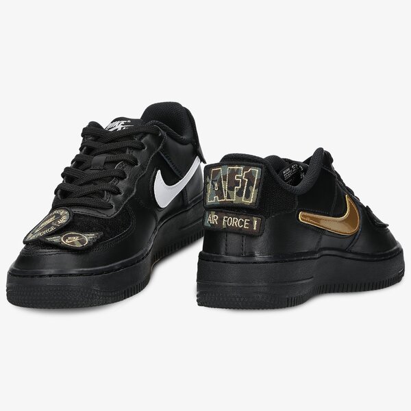 Sporta apavi bērniem NIKE AIR FORCE 1/1 db2812-001 krāsa melna