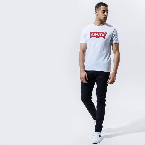 Vīriešu t krekli LEVI'S T-SHIRT GRAPHIC SET-IN NECK 17783-0140 krāsa balta