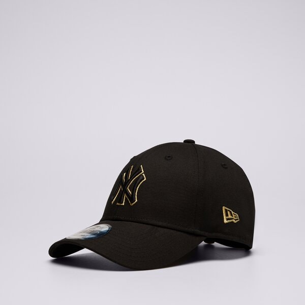 Sieviešu cepure ar nagu NEW ERA CEPURE METALLIC OUTLINE 940 NYY NEW YORK YANKEES 60435135 krāsa melna