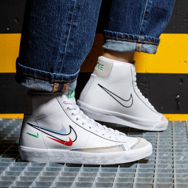 Sporta apavi bērniem NIKE BLAZER MID '77  dm9475-100 krāsa balta