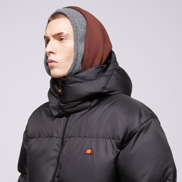 Ziemas jaka vīriešiem ELLESSE JAKA DŪNU DAPPIANI PADDED JACKET BLK sht21229011 krāsa melna