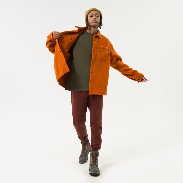 TIMBERLAND INNE FLEECE OVERSHIRT RUST tb0a5vhh643 krāsa oranža