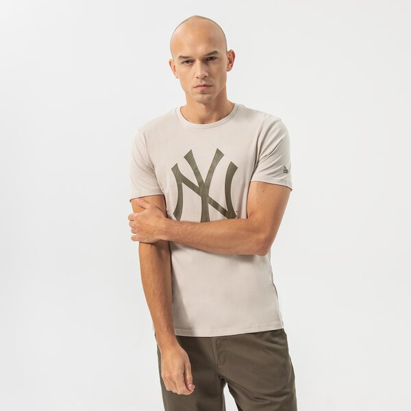 Vīriešu t krekli NEW ERA T-SHIRT TEAM LOGO NYY STN 12893127 krāsa bēša
