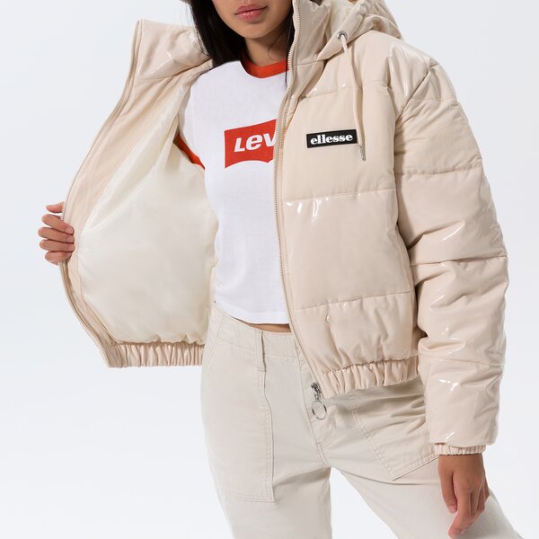 Sieviešu ziemas jaka ELLESSE JAKA DŪNU FORTI PADDED JACKET BEIGE sgp15933214 krāsa bēša