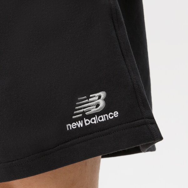 Vīriešu šorti NEW BALANCE ŠORTI NB ESSENTIALS UNI-SSENTIALS FLEECE SHORT us21500bk krāsa melna