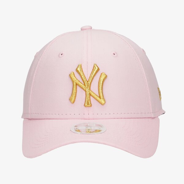 Sieviešu cepure ar nagu NEW ERA CEPURE WMNS METALLIC LOGO 940 NYY PNK NEW YORK YANKE 60222534 krāsa rozā