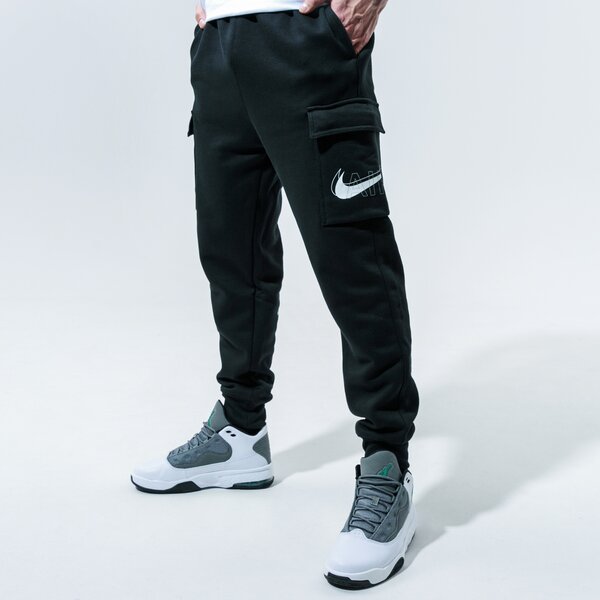 Vīriešu bikses NIKE BIKSES M NSW PANT CARGO AIR PRNT PACK dd9696-010 krāsa melna