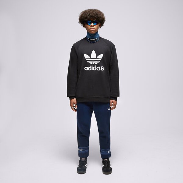 Vīriešu džemperis ADIDAS DŽEMPERIS TREFOIL CREW im4500 krāsa melna