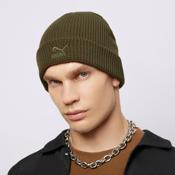 Sieviešu ziemas cepure PUMA CEPURE ARCHIVE MID FIT BEANIE 022848 17 krāsa zaļa