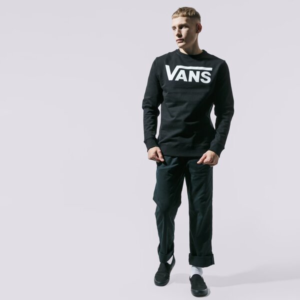 Vīriešu džemperis VANS DŽEMPERIS VANS CLASSIC CREW II vn0a456ay281 krāsa melna