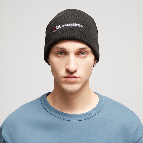 Sieviešu ziemas cepure CHAMPION CEPURE BEANIE CAP 805678kk001 krāsa melna