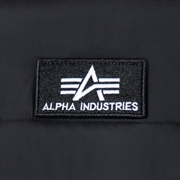 Ziemas jaka vīriešiem ALPHA INDUSTRIES JAKA DŪNU HOODED 118113-03 krāsa melna