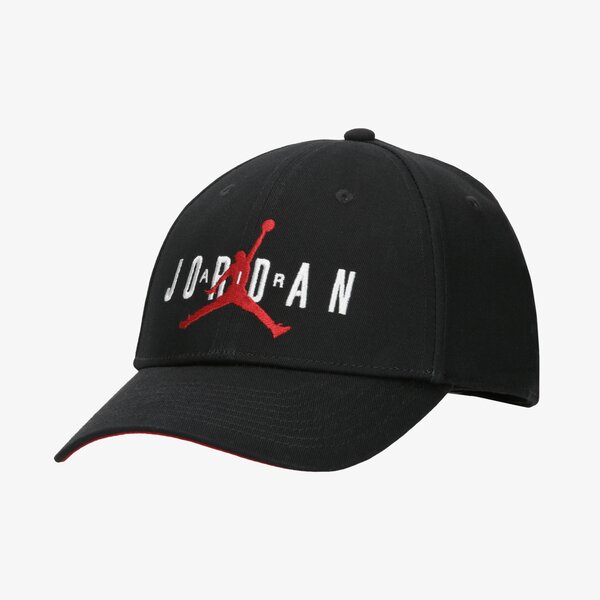Sieviešu cepure ar nagu JORDAN CEPURE LEGACY 91 JUMPMAN AIR CAP ck1248-010 krāsa melna