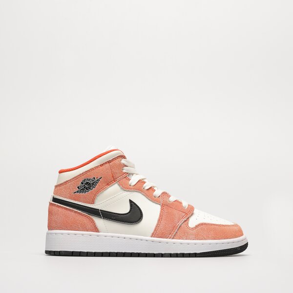 Sporta apavi bērniem AIR JORDAN 1 MID SE dv1336-800 krāsa oranža