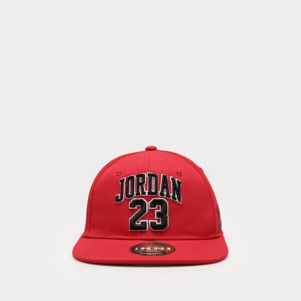 Sieviešu cepure ar nagu JORDAN CEPURE JERSEY FLATBRIM CAP 9a0781r78 krāsa bordo