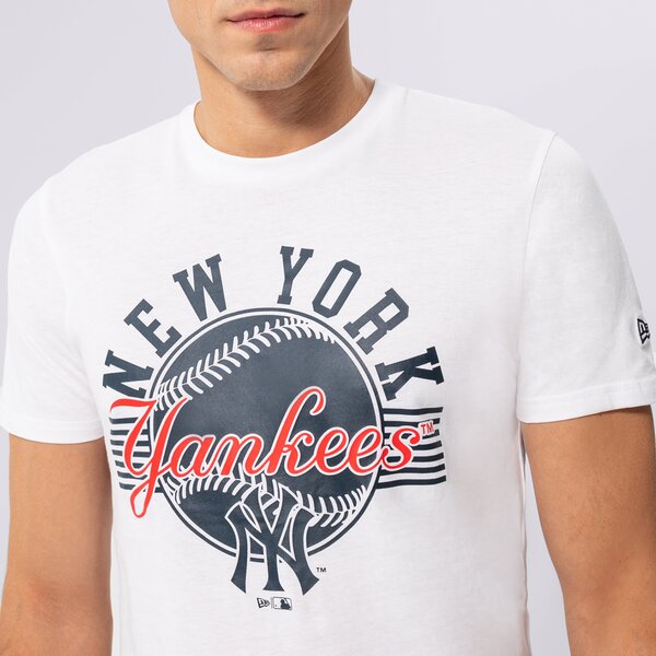 Vīriešu t krekli NEW ERA T-SHIRT TEE NYY WHT 13051085 krāsa balta