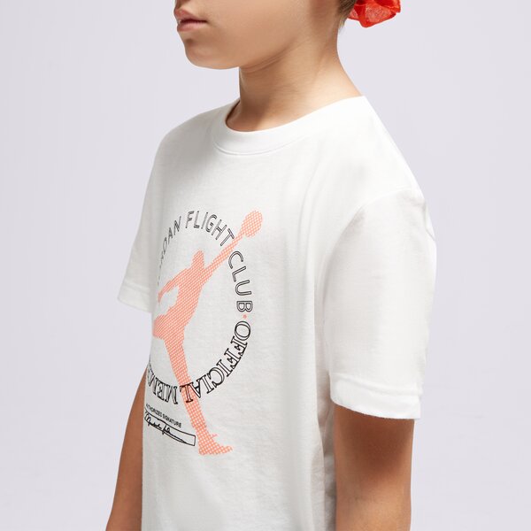 T krekli bērniem JORDAN T-SHIRT OFFICIAL MEMBER S/S TEE BOY 95c342001 krāsa balta