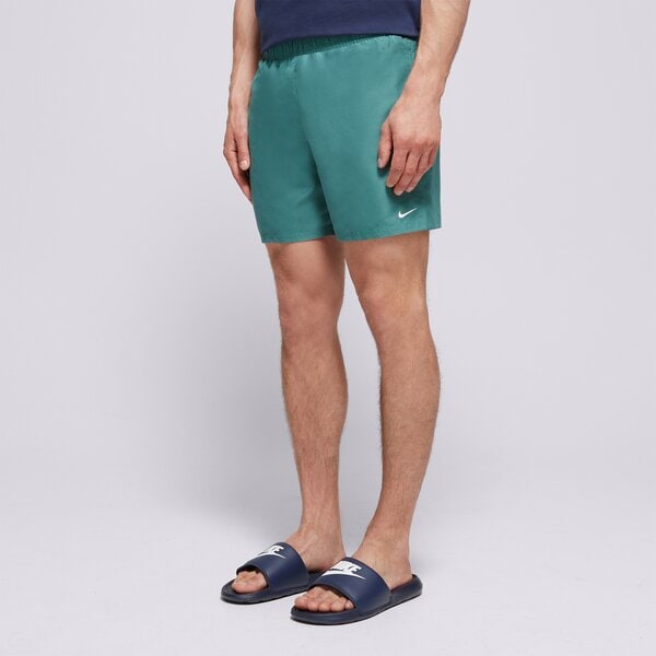 Vīriešu šorti NIKE SWIM ŠORTI NIKE ESSENTIAL 5" SHORTS nessa560-302 krāsa zaļa