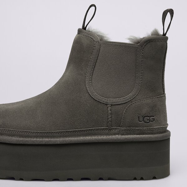 Casual sievietēm UGG NEUMEL PLATFORM CHELSEA 1134526-grey krāsa pelēka