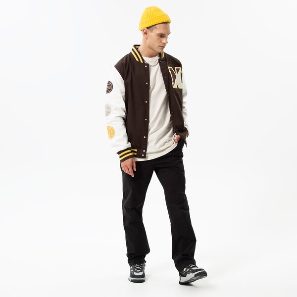 Vīriešu jaka NEW ERA JAKA HERITAGE VARSITY NE NEW ERA BRSOFW 60284780 krāsa brūna