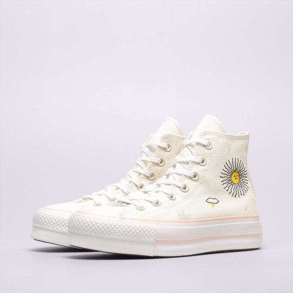 Sporta apavi sievietēm CONVERSE CHUCK TAYLOR ALL STAR LIFT a03516c krāsa balta