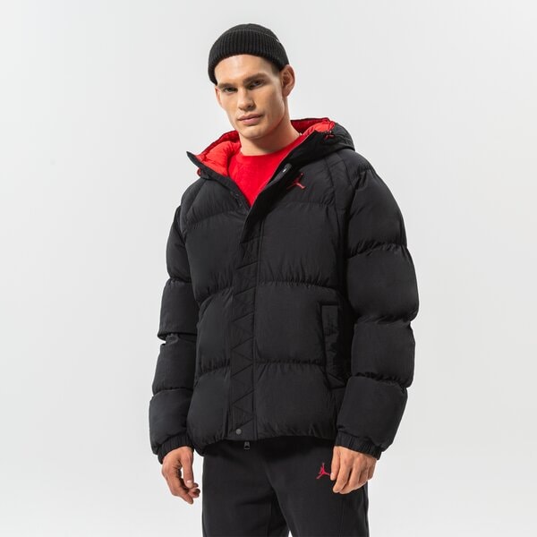 Ziemas jaka vīriešiem JORDAN JAKA ZIEMAS M J ESS PUFFER JACKET dq7348-010 krāsa melna