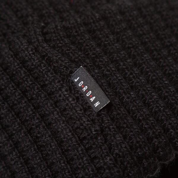 Sieviešu ziemas cepure JORDAN CEPURE ZIEMAS JORDAN BEANIE UTILITY METAL dm8272-010 krāsa melna