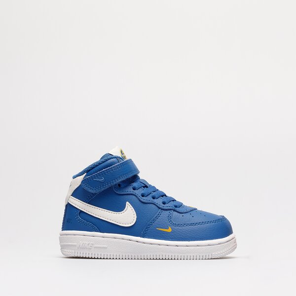 Sporta apavi bērniem NIKE AIR FORCE 1 MID ENTRY SE (TD)  fj2894-400 krāsa zila