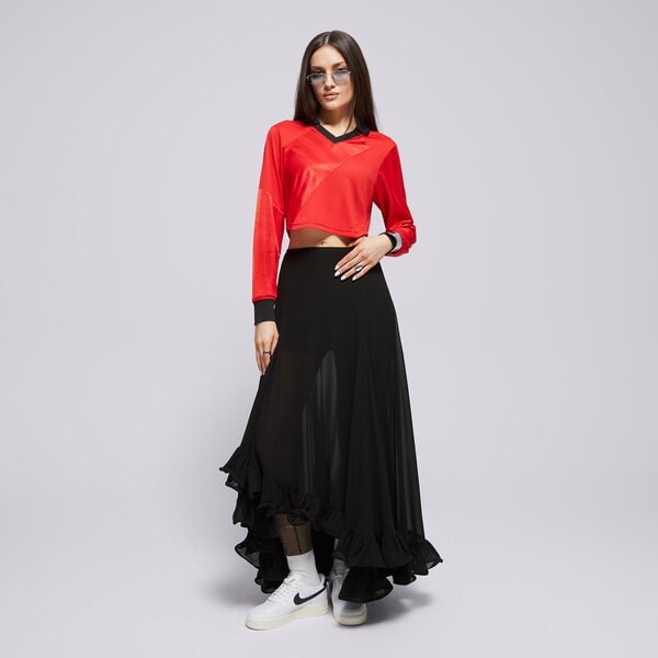 Krekli sievietēm NIKE T-SHIRT W NSW STREET LS CROP JRSY hf9507-657 krāsa sarkana