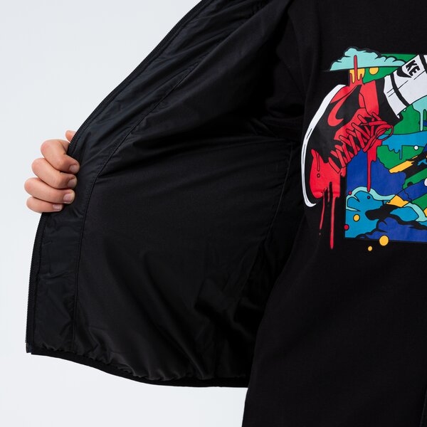 Virsjakas bērniem ADIDAS JAKA DŪNU PADDED JACKET BOY h34564 krāsa melna