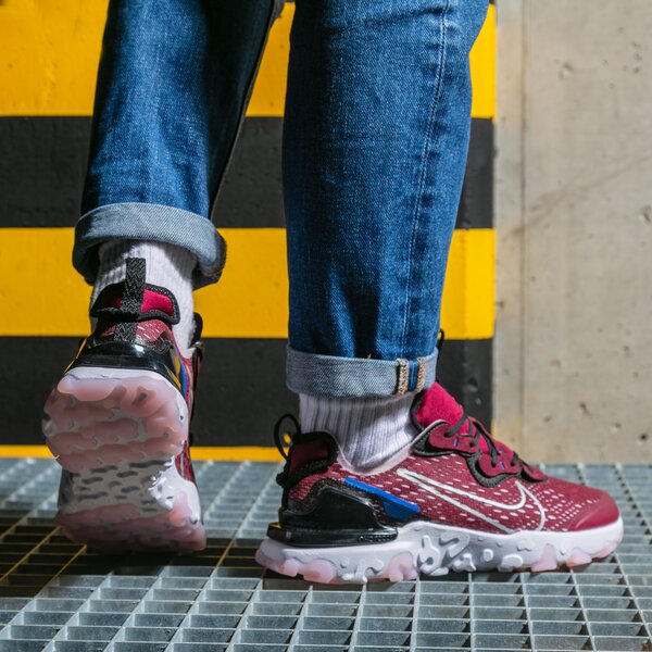 Sporta apavi bērniem NIKE REACT VISION  cd6888-600 krāsa bordo