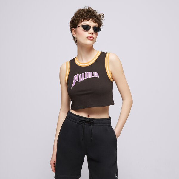 Krekli sievietēm PUMA T-KREKLS GRAPHIC CROPPED 62502401 krāsa melna