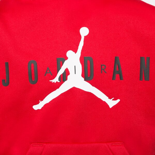 Džemperi bērniem JORDAN  DŽEMPERIS AR KAPUCI  JUMPMAN PULLOVER BOY 95b910-r78 krāsa sarkana