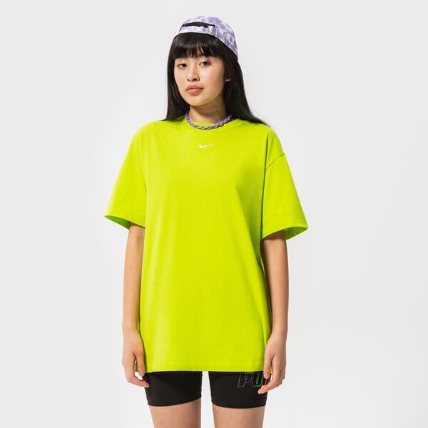 Krekli sievietēm NIKE T-SHIRT SPORTSWEAR ESSENTIAL OVERSIZED dn5697-321 krāsa neona dzeltena