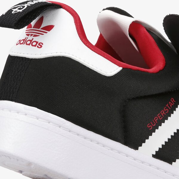 Sporta apavi bērniem ADIDAS SUPERSTAR 360 C q46299 krāsa melna
