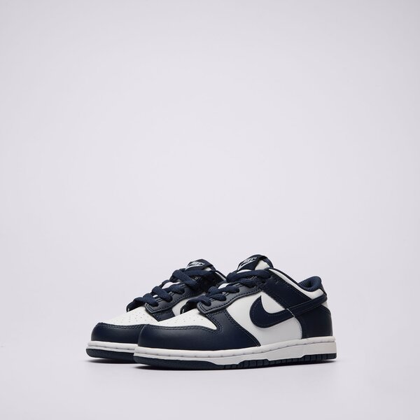 Sporta apavi bērniem NIKE DUNK LOW fb9108-116 krāsa tumši zila