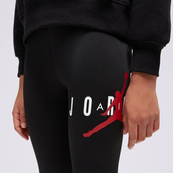 Bērnu bikses JORDAN LEGGINGS JUMPMAN SUSTAINABLE LEGGING GIRL 45b913-023 krāsa melna