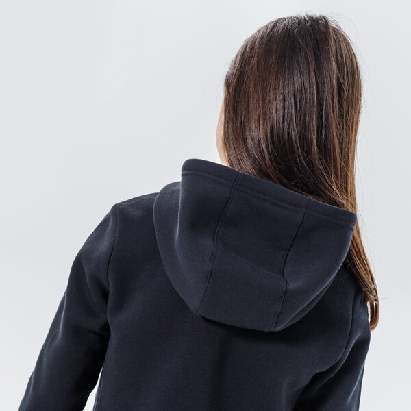 Džemperi bērniem NIKE  DŽEMPERIS AR KAPUCI  SPORTSWEAR GIRL da5157-014 krāsa melna
