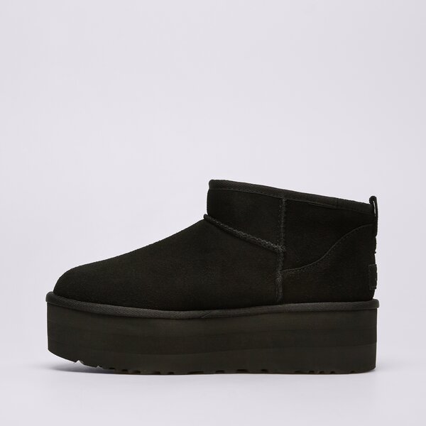 Casual sievietēm UGG CLASSIC ULTRA MINI PLATFORM 1135092-blk krāsa melna