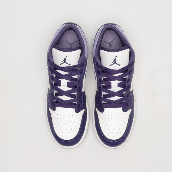 Sporta apavi bērniem AIR JORDAN 1 LOW  553560-515 krāsa violeta