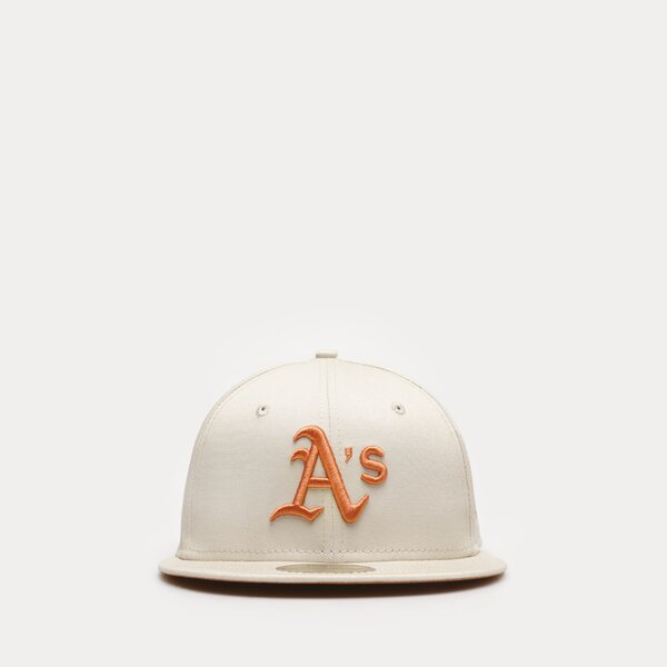 Vīriešu cepure ar nagu NEW ERA CEPURE LE 5950 ATHLETICS OAKLAND ATHLETICS 60358160 krāsa bēša