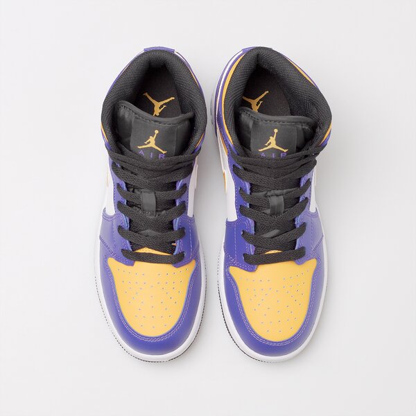 Sporta apavi bērniem AIR JORDAN 1 MID (GS) dq8423-517 krāsa violeta