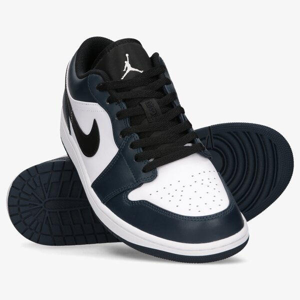 Sporta apavi vīriešiem AIR JORDAN 1 LOW  553558-411 krāsa tumši zila