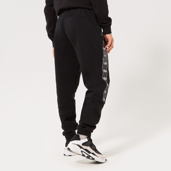 Vīriešu bikses ADIDAS BIKSES TAPE FLC PANT BLK hr4467 krāsa melna