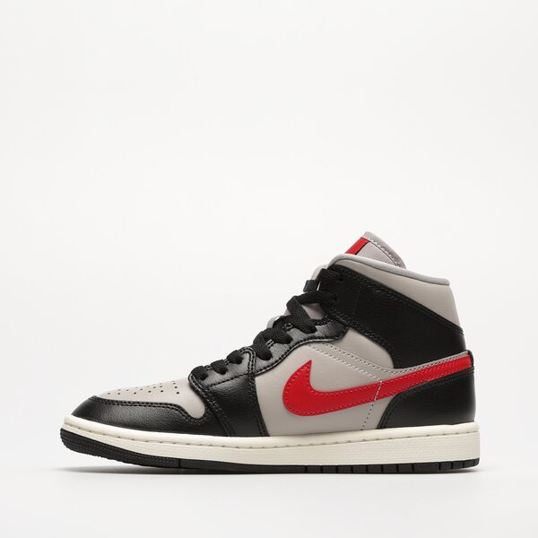 Sporta apavi sievietēm WMNS AIR JORDAN 1 MID bq6472-060 krāsa pelēka