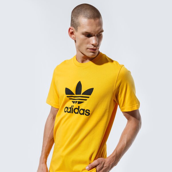 Vīriešu t krekli ADIDAS T-SHIRT TREFOIL T-SHIRT gd9913 krāsa dzeltena